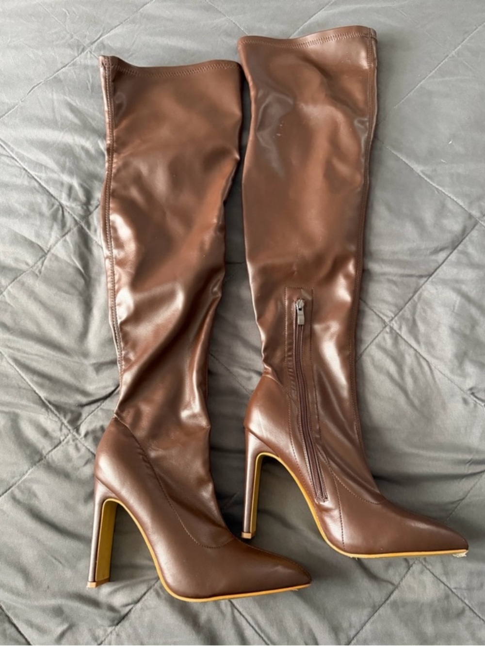 Brown boots